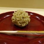 銀座 しのはら - 2016/10_中には大納言