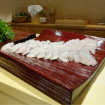 銀座 しのはら - 2016/10_淡路沼島産の鱧