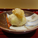 銀座 しのはら - 2016/10_甲賀無花果の胡麻味噌焼き