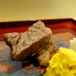 銀座 しのはら - 2016/10_猪のつけ焼き