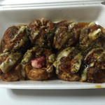 Takoyaki Hashimoto - ソースマヨ ８個＝５３０円
                      定番人気 No.１