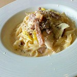 ウィルム - ネギとベーコンのクリームソース