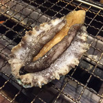 Live Ezo abalone (hamayaki/sashimi)