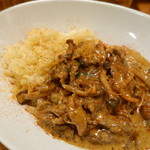 YAICHIRO - ビーフストロガノフ　バターライス
