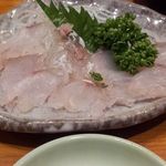 根岸家 - こち昆布〆400円