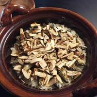 比良山荘 - 松茸と鮎の炊き込みご飯