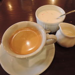 リヴィエル・ドール - ランチセットのコーヒー