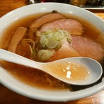 翔鶴 - 【2016.10.9(日)】醤油チャーシューメン(大盛・225g)890円