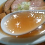 翔鶴 - 【2016.10.9(日)】醤油チャーシューメンのスープ