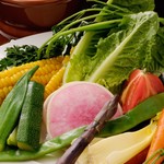 彩り野菜のバーニャカウダ