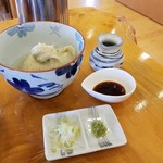 そばであい館　霧玄 - そばがき