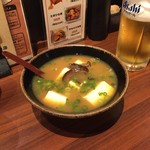 Masakiya - 湯豆腐…味噌汁みたい湯豆腐でした