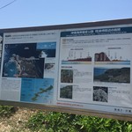 アロアロ - 残波岬案内板