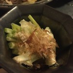 アロアロ - 夕食の島らっきょう