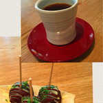 ラ・ボンヌターブル - コーヒー・最後のお菓子