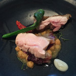 ラ・ボンヌターブル - メイン　熊野地鶏のロースト