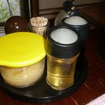 らーめんでぽっと - 調味料類
