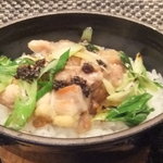 レストラン バカール - ねぎと鶏肉のご飯