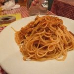 トラットリア・イ・ポルチーニ - 猟師風スパゲッティ