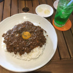 ブルカレー - 新メニュー：キーマ風カレー