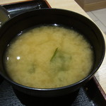 松乃家 - お味噌汁