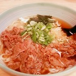 こがね - 肉うどん