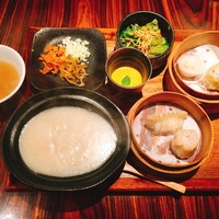 中華旬彩 森本 - 飲茶セット コラーゲン粥