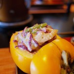 柿とかきのもとの和え物