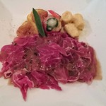 トラットリア ダ・ヴィンチ - アラカルト：仔牛肉と生ハムのセージソース