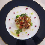 RISTORANTE REGA - ・カナダ産オマール海老と帆立のグリル