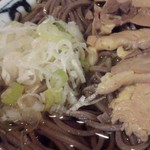 といや - 肉そば（冷）700円／平成28年10月