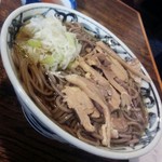 といや - 肉そば（冷）700円／平成28年10月