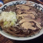 といや - 肉そば（冷）700円／平成28年10月