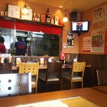 鉄餞 - 府中焼き・鉄板焼き食堂 鉄餞　カウンター方面(2016.10.09)