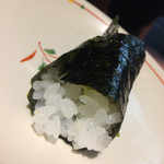 串焼き GoZZo - 山ワサビの海苔巻き