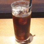 ワイン食堂 ＴＡＫＥＷＡＫＡ - ランチセット 1000円 のアイスコーヒー