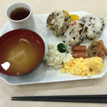 東横INN - 料理写真:朝食セットだ〜