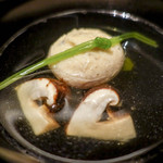 虎白 - 太刀魚しんじょうと松茸10月