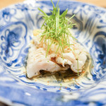 虎白 - 穴子と茄子10月