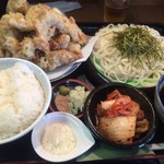 えびすこ本場所 - 大分風とり天セットえびすこ盛り【料理】