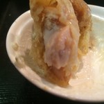 えびすこ本場所 - タルタルソースを付けても美味しいです【料理】