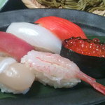 おたる宏楽園 - 寿司のアップです。