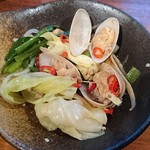 元祖台湾もつ鍋仁 - アサリ塩台湾もつ鍋(201609)