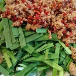 元祖台湾もつ鍋仁 - たっぷりの具材♪」(201609)