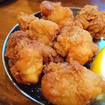 元祖台湾もつ鍋仁 - 若鳥のジューシー唐揚げ(201609)