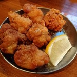 元祖台湾もつ鍋仁 - 若鳥のジューシー唐揚げ(201609)