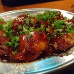 元祖台湾もつ鍋仁 - オモニの唐揚げ(201610)