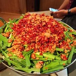 元祖台湾もつ鍋仁 - 元祖　台湾もつ鍋（辛さ増量バージョン）(201610)