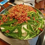 元祖台湾もつ鍋仁 - 塩台湾もつ鍋(201610)