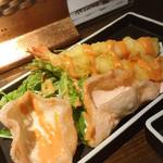 立呑み 魚椿 - 天ぷら屋のエビマヨ　380円